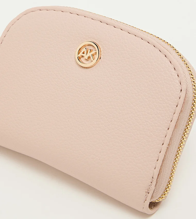 ANNE KLEIN  Anne Klein Logo Detail Zip-around Card Holder for Women | Best Price UAE